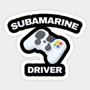 Submerine Driver - oceangate Sticker